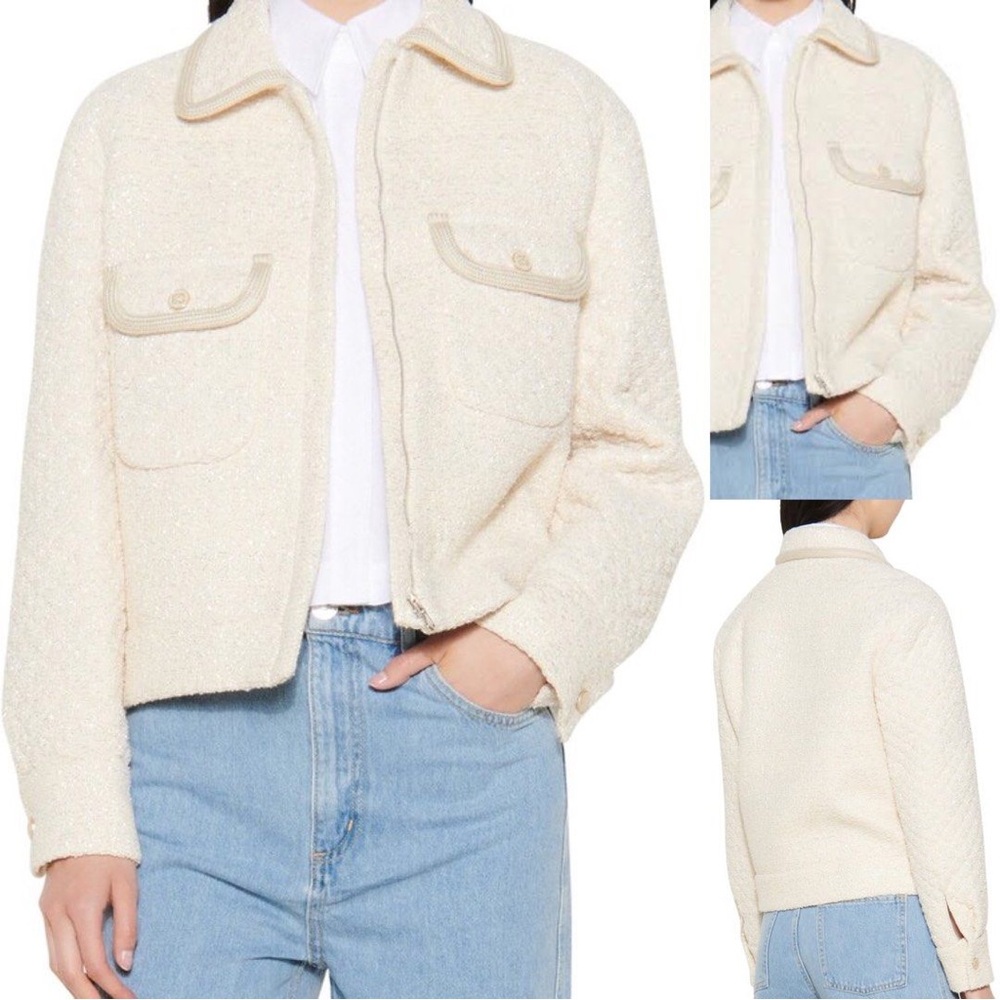 Sandro Tweed Jacket
